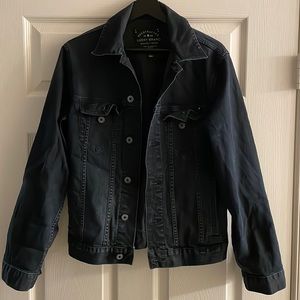 Dark wash lucky brand denim jean jacket